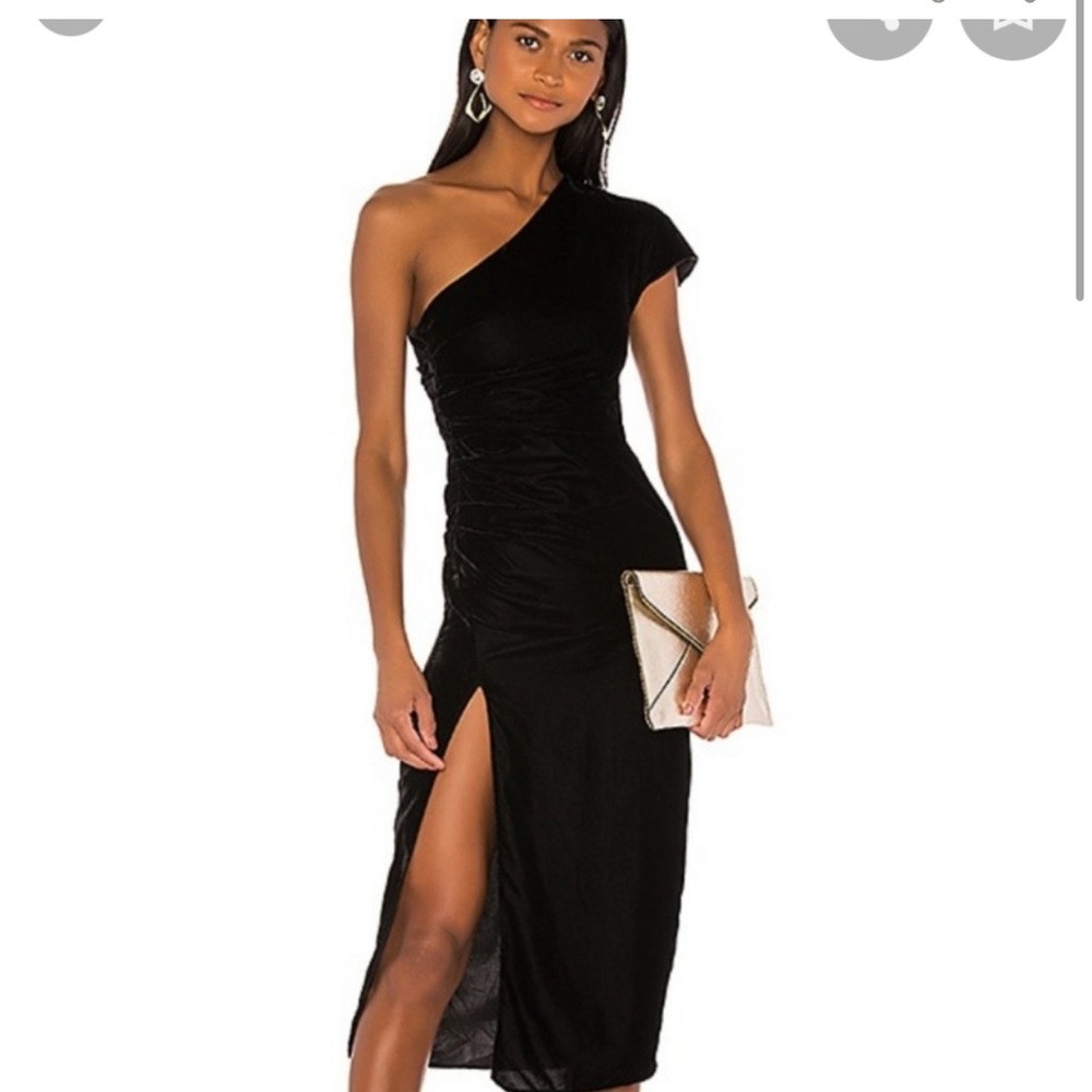 NBD Selene velvet dress size xs nwt